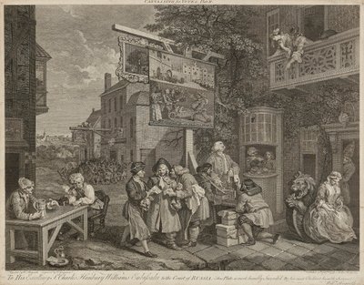 Humours of An Election (Set of Four) by William Hogarth