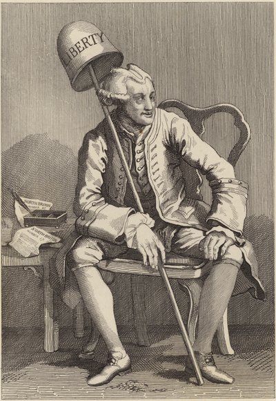 John Wilkes by William Hogarth