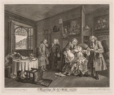 Marriage à la Mode: The Death of the Countess by William Hogarth