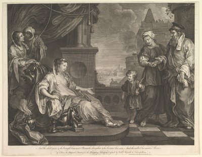 Moses Brought to Pharaoh