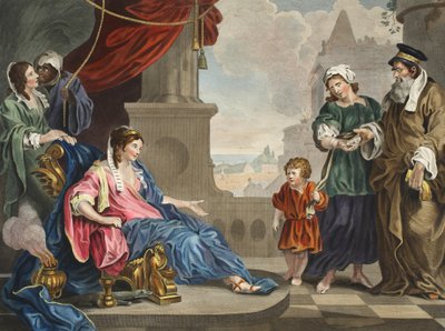 Moses brought to Pharaoh