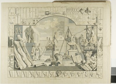 Plate One, from The Analysis of Beauty by William Hogarth