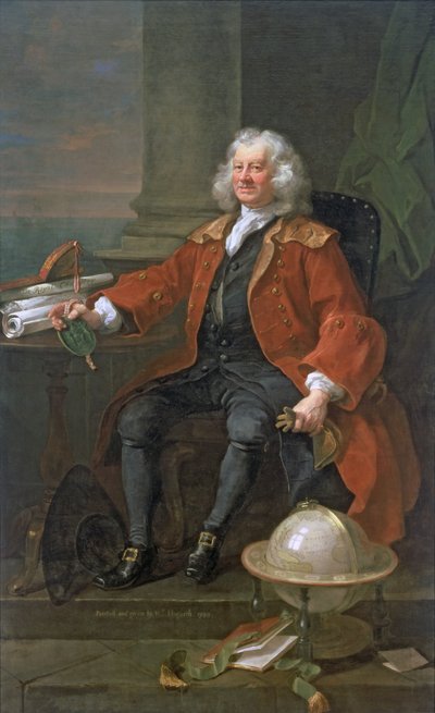 Portrait of Captain Coram by William Hogarth