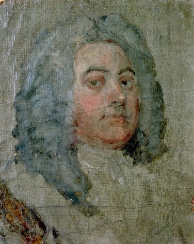 Portrait of George Frederick Handel by William Hogarth