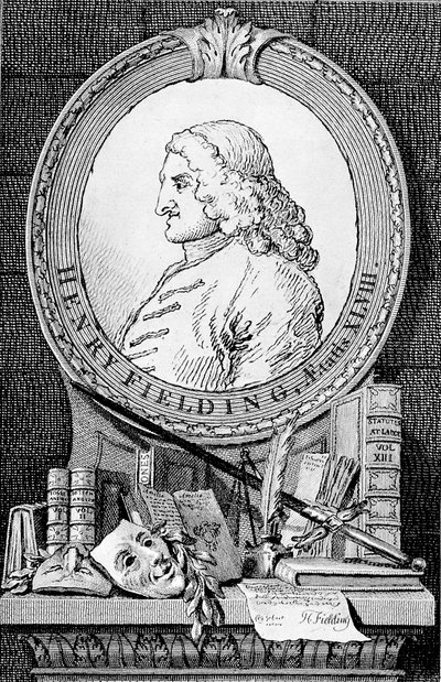 Portrait of the novelist and playwright Henry Fielding, 1762 by William Hogarth