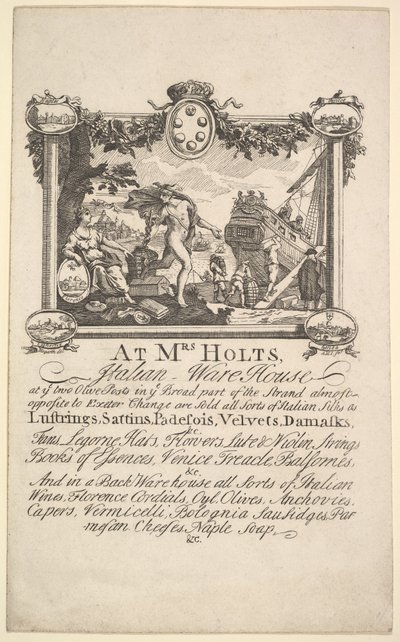 Shop Card for Mrs. Holt