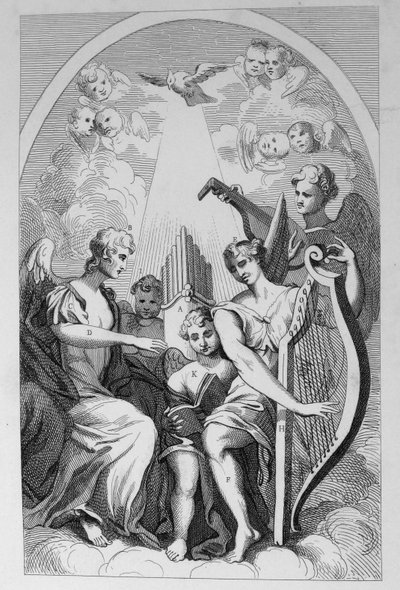 The Altar Piece of St. Clement Danes, Strand by William Hogarth