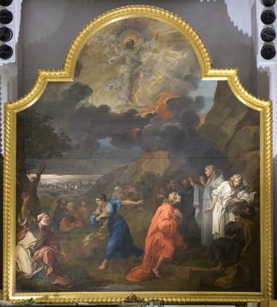 The Altarpiece of St Mary Redcliffe (Right Panel) by William Hogarth