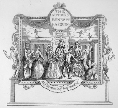 The Authors Pasquin by William Hogarth
