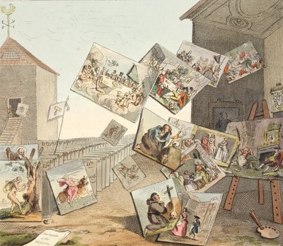 The Battle of the Pictures, illustration from 