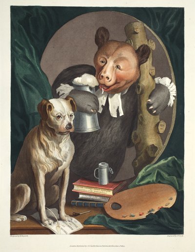 The Bruiser Charles Churchill, once the Reverend, in the Character of a Russian Hercules, illustration from 