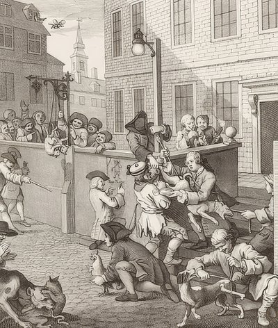 The First Stage of Cruelty. From: The Four Stages of Cruelty by William Hogarth