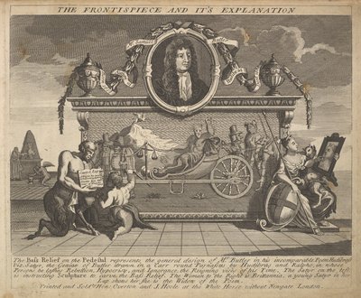 The Frontispiece and Its Explanation Plate 1: Illustrations to Samuel Butler