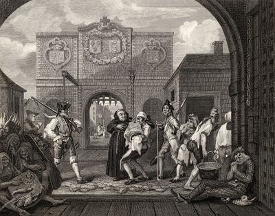 The Gate of Calais, or O The Roast Beef of Old England, from 