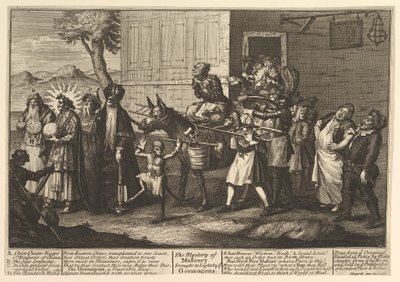 The Mystery of Masonry Brought to Light by the Go..., [first published December 1724] later reissue by William Hogarth