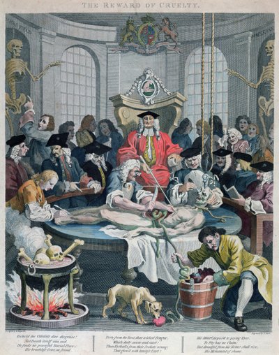 The Reward of Cruelty, from The Four Stages of Cruelty, engraved by Thomas Cook by William Hogarth