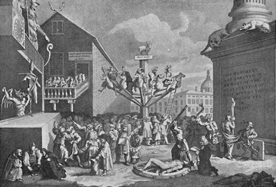 The South Sea Bubble, from a print by William Hogarth, 1721, 1904 by William Hogarth