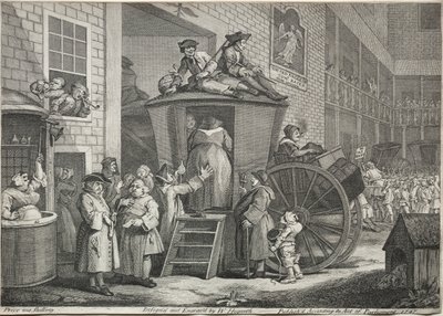 The Stage Coach by William Hogarth