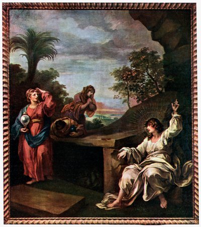 The Three Maries at the Tomb by William Hogarth