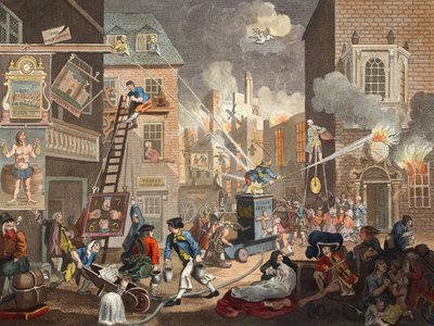 The Times, Plate I, illustration from 