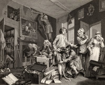 The Young Heir Takes Possession of the Miser