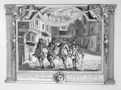 Theatre Royal, Drury Lane The Old Bachelor by William Hogarth