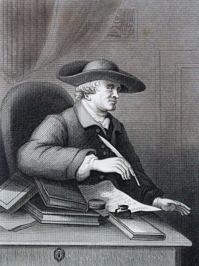 Thomas Morell (1703 – 1784) English librettist, classical scholar by William Hogarth
