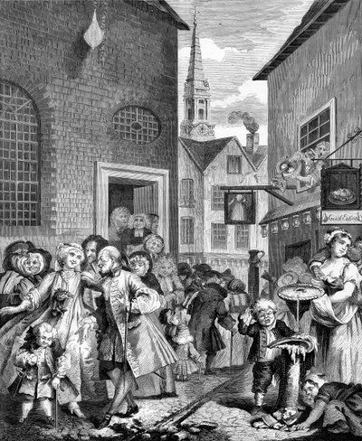 Times of the Day - Noon by William Hogarth