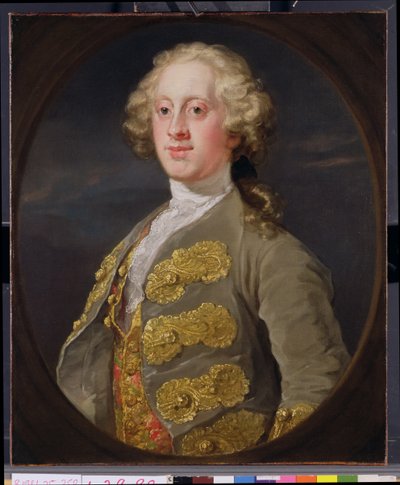William Cavendish, Marquess of Hartington, Later 4th Duke of Devonshire by William Hogarth