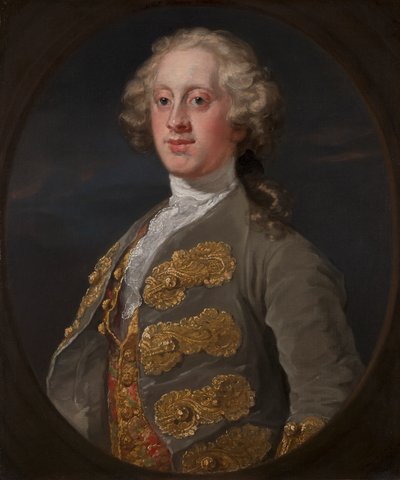 William Cavendish, Marquess of Hartington, Later fourth Duke of Devonshire by William Hogarth