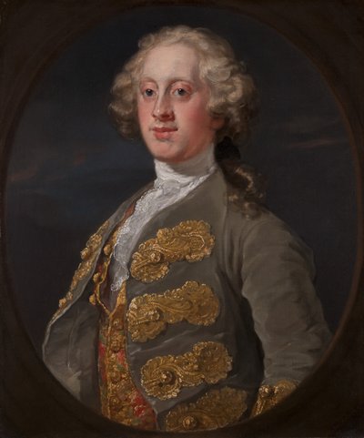 William Cavendish, Marquess of Hartington, Later fourth Duke of Devonshire, 1741 by William Hogarth