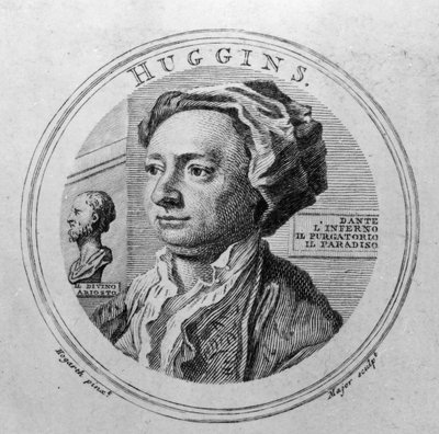 William Huggins, Engraved by Thomas Major by William Hogarth