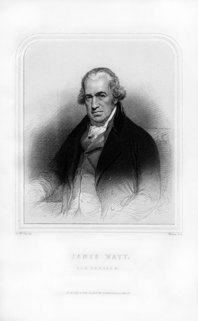 James Watt, Scottish Inventor and Engineer by William Holl