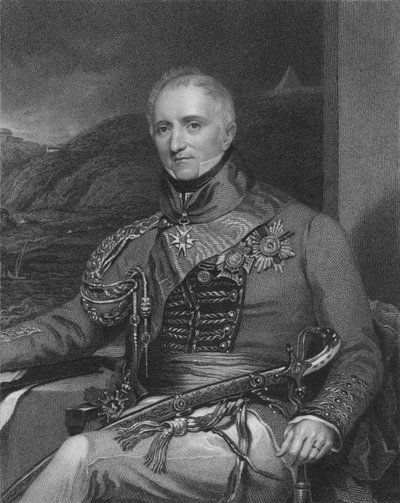 Lieutenant General Sir Rufane Shawe Donkin, K.C.B. & G.C.H. by William Holl I
