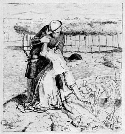 An Etching in the Germ by William Holman Hunt