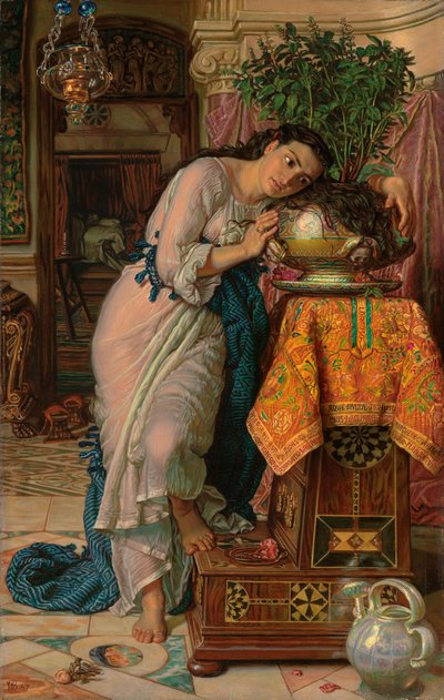 Isabella and the Pot of Basil by William Holman Hunt