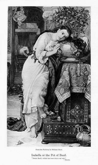 Isabella and the Pot of Basil by William Holman Hunt