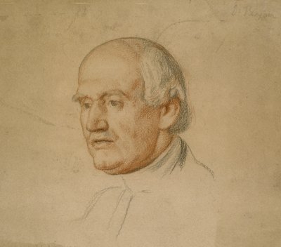 Portrait of Dr Bloxham by William Holman Hunt