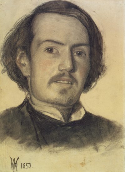 Portrait of Walter Howell Deverell by William Holman Hunt