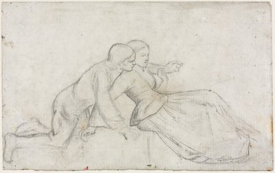 Study for "The Hireling Shepherd" by William Holman Hunt