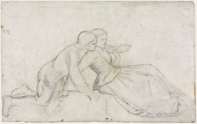 Study for The Hireling Shepherd by William Holman Hunt