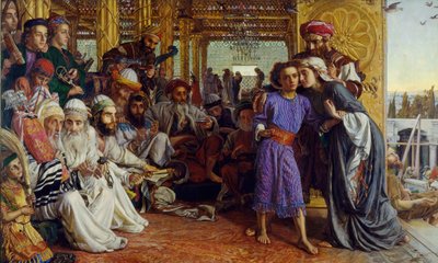 The Finding of the Saviour in the Temple by William Holman Hunt