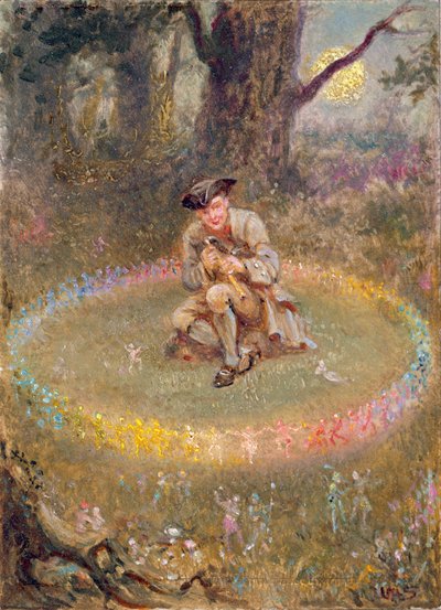 The Fairy Ring - The Enchanted Piper, c.1880 by William Holmes Sullivan