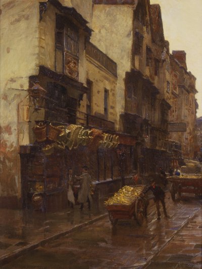 The Cradle of the Wills Tobacco Firm, Mary-le-Port Street, Bristol, c.1902 by William Holt Yates Titcomb