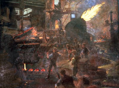 The Wealth of England: the Bessemer Process of Making Steel, 1895 by William Holt Yates Titcomb