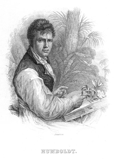 Alexander von Humboldt, German naturalist by William Home Lizars