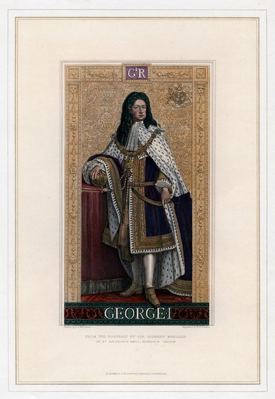 George I, King of Great Britain by William Home Lizars
