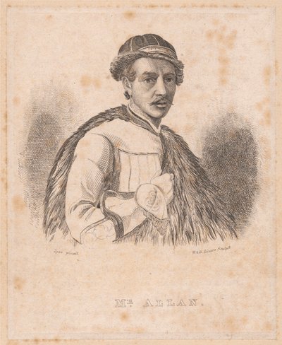 Mr. Allan by William Home Lizars