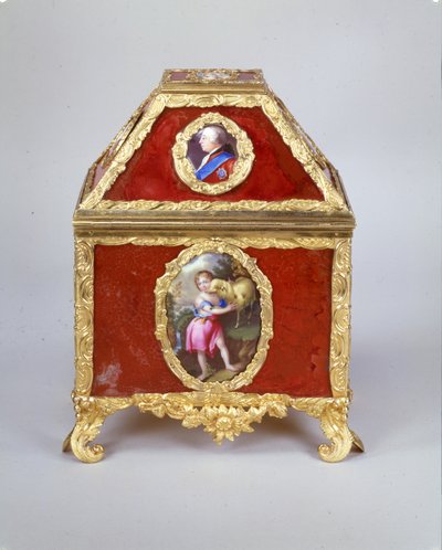 George III Casket Containing a Verge Watch in the Manner of James Cox by William Hopkins Craft
