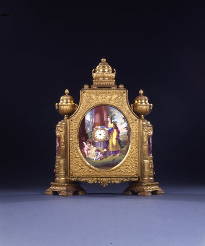 George III Mantel Clock by William Hopkins Craft